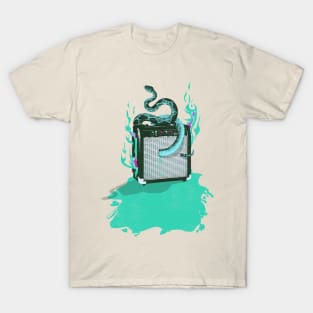 SNAKE AMPLIFIRE (BLUE) T-Shirt